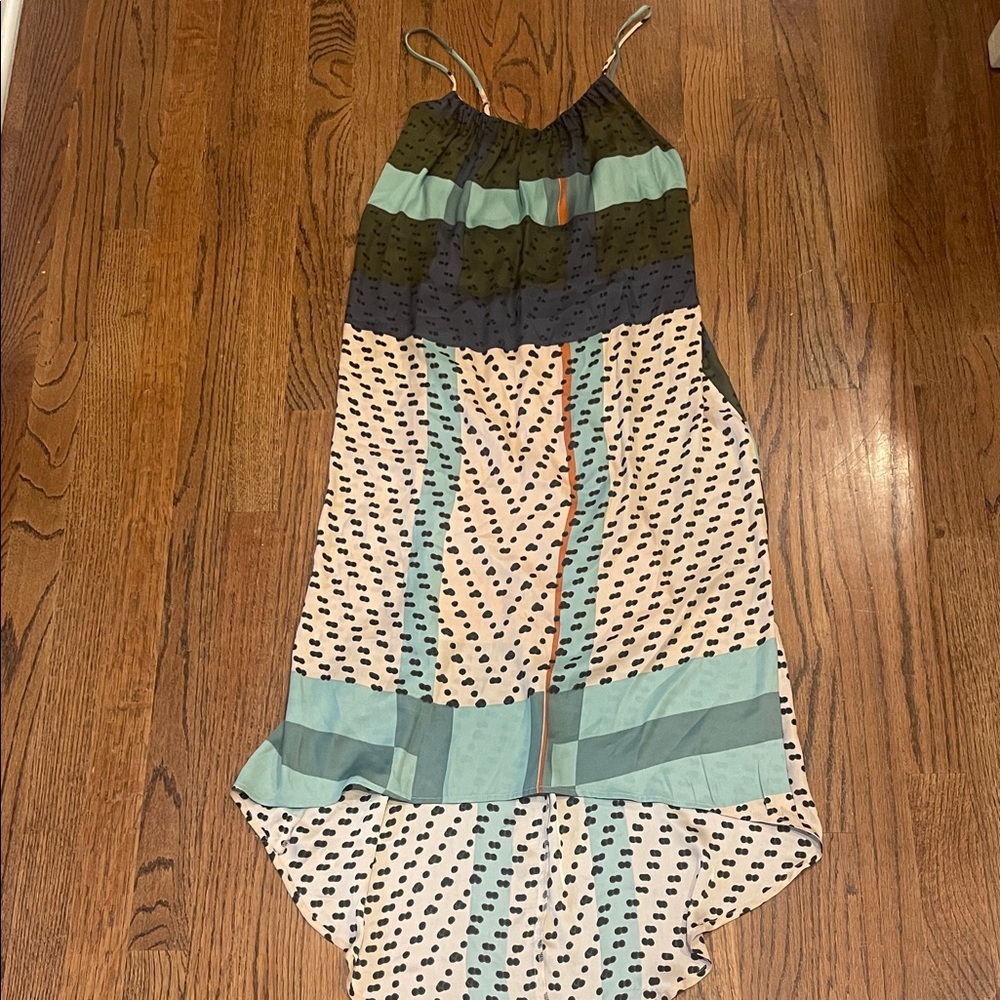 Anthropologie Konrad and Joseph Coya hi low Slip Dress Small